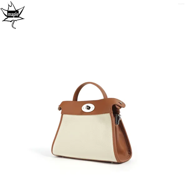 Drawstring Şık Moda Yumuşak Çantası Küçük Tote Tam Tahıl Cowhide Deri Kadın Omuz Çantası Orijinal Tasarımcı Bayanlar Crossbody