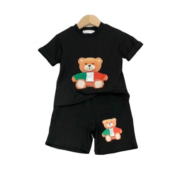 Kinderbekleidungssets für Designerstil Summer Jungen und Mädchen Sportanzug Baby Kind Kurzarm Kleidung Kinder Set 2t-14t