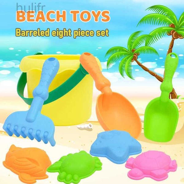 Sandspiel Wasser Spaß Baby kleiner Weizen Stroh Strand Sandspielzeug Strand Schale Spielzeug Set und Schaufel Schaufel für Kinder Plastik D240429