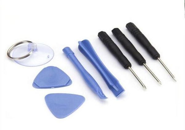 200Set 1600 PCs 8 in 1 Reparatur iPhone Pry Kit Öffnungswerkzeuge Spezielle Reparaturkit Set Schraubendreher für Apple Mobile Telefon6192558