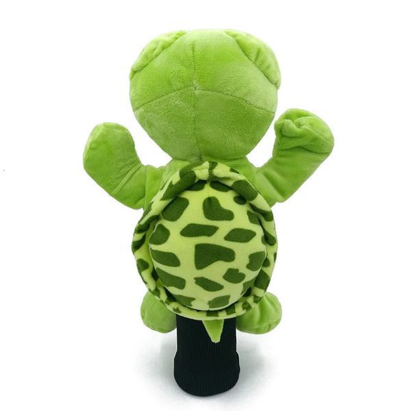 Green Sea Turtle Golf Driver Gestellagne Cartoon Animal Protecter Outdoor Sports Clubs Cover Mascot Novelty Regalo carino 240424