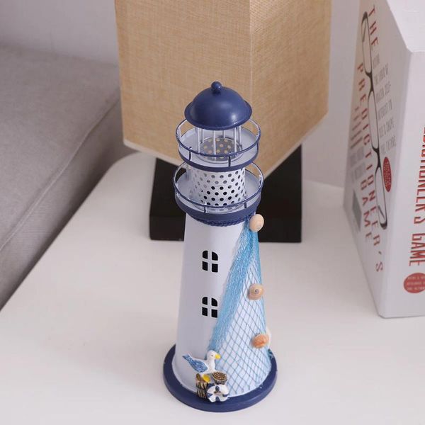 Portabandine decorazioni desktop arredamento vintage decorativo metallo oceano supporto per casa sospeso