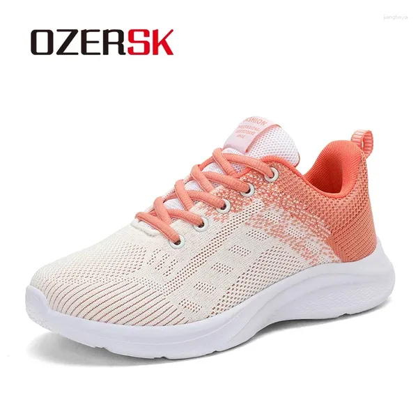 Scarpe casual ozersk femminile sport a autunno tennis femmina sneaker da corsa per le donne mesh aria