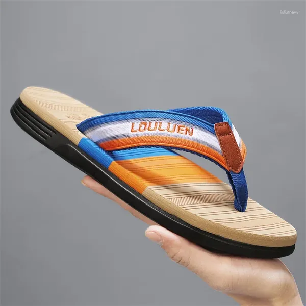 Slippers tamanho grande 39-45 masculino de verão chinelos de flags de homem confortável homem casual homem macio não deslizamento para homens sandalias hombre