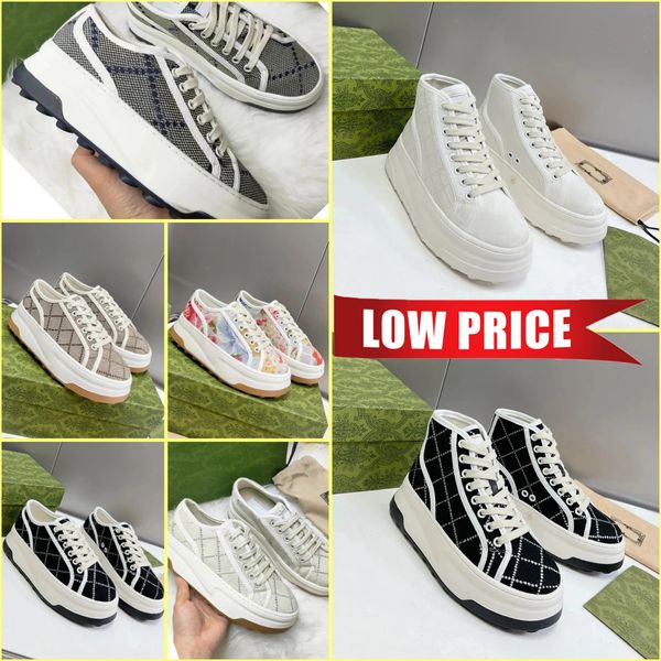 Designer Tennis 1977 Sneakers Luxus Leinwand Schuhe Beige Blue Wäsche Jacquard Denim Schuh Ace Gummi Sole Sticked Vintage Casual Sneakers Größe 35-45