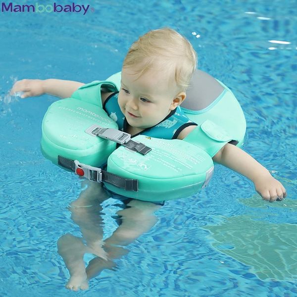 Mambobaby Baby Float cintura anéis de natação crianças infláveis bóia infantil anel de natação infantil térmica de praia piscina acessórios de piscina de brinquedos 240417