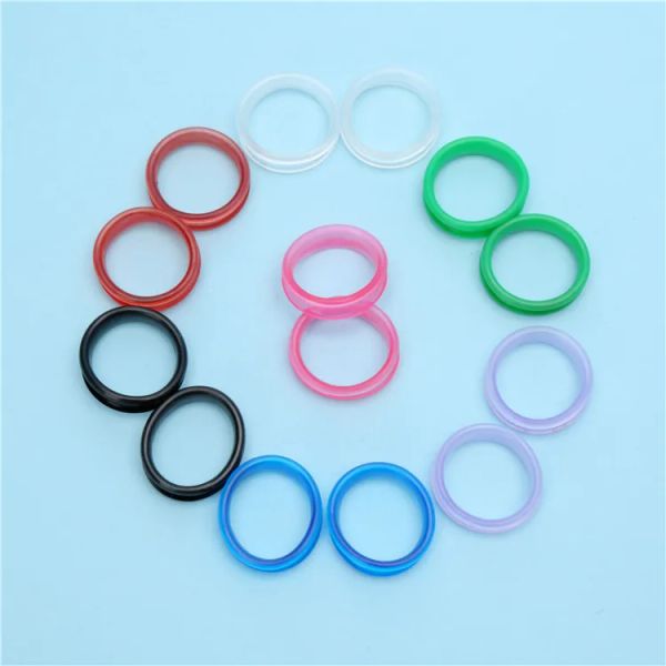 Shears 500pcs /borsa per capelli Scissori Pieto Scissori Scissori color Anello di dito in gomma