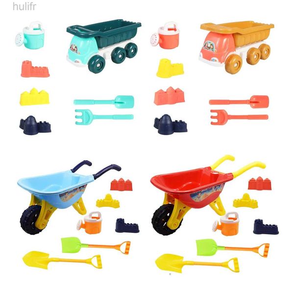 Sand Play Water Fun Beach Toy Shovel Pay Sand Beach Game Game Set Set Towhein Gardening Tool Toyer per i bambini da giardinaggio interno Yard D240429