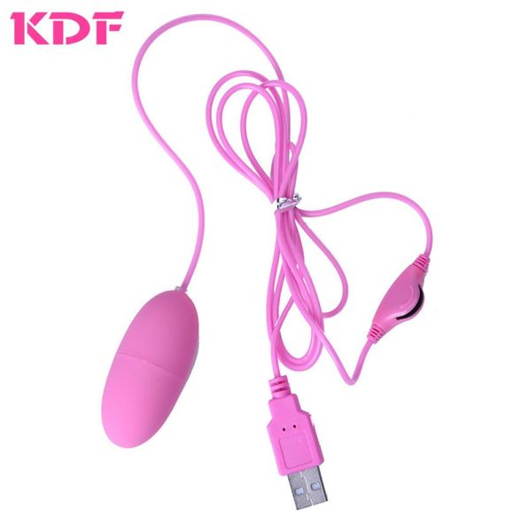 Mini brinquedos sexuais de bala de ovo vibrador para mulher impermeável USB poderoso clitóris vibratória vibradores estimuladores para mulheres S1015390883