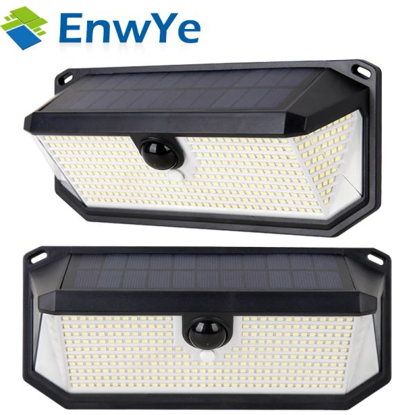 Decorazioni a LED Light Solar Solar Solar Light Sunlight Ip65 Pir Motion Sensor Street Light for Garden Decoration