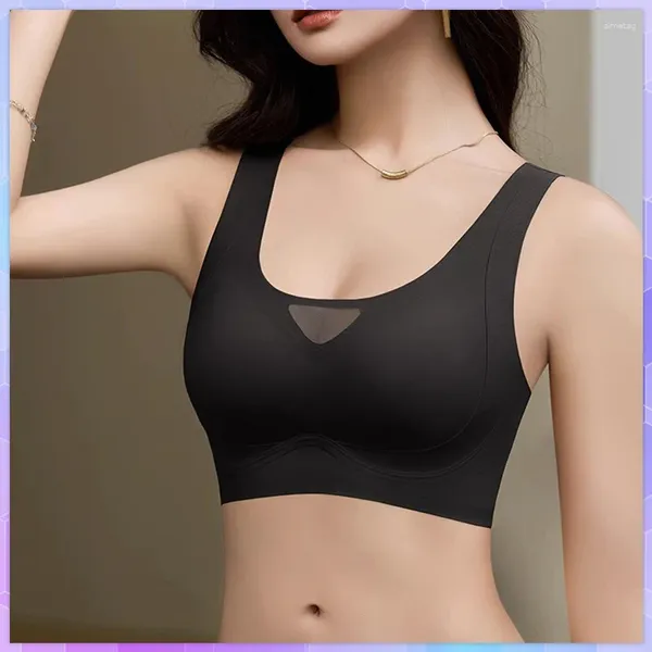 Bras Sexy For Women Top Sports Speakless Plus Plus Backless Bull Up Wireless Bralette Big Tops Неужелюбие.