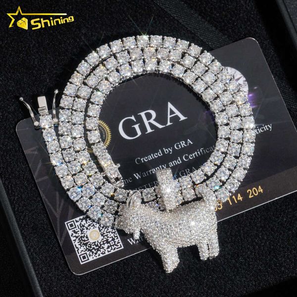 Preço no atacado pendente de luxo Gold Micro Pave Hip Hop Iced Out