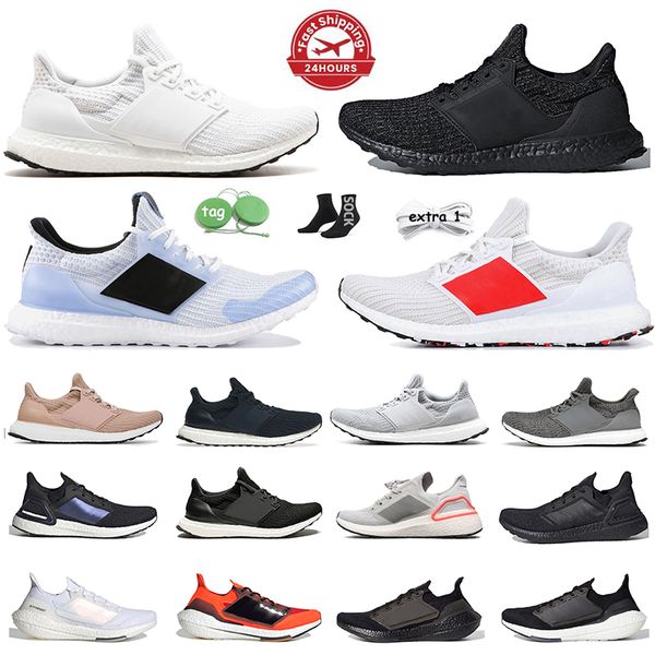 ultra 4.0 ultraboost Erkek koşu ayakkabıları 20 UB 6.0 4.0 5.0 Tech Indigo çekirdeği, üçlü siyah bulut, beyaz güneş enerjisi, sarı spor ayakkabıları【code ：1】