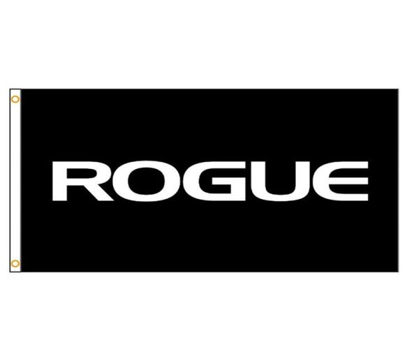 3x5fts Black Rogue Flag Banner Custom Eany Logo Polyester Banner Indoor Outdoor4719956