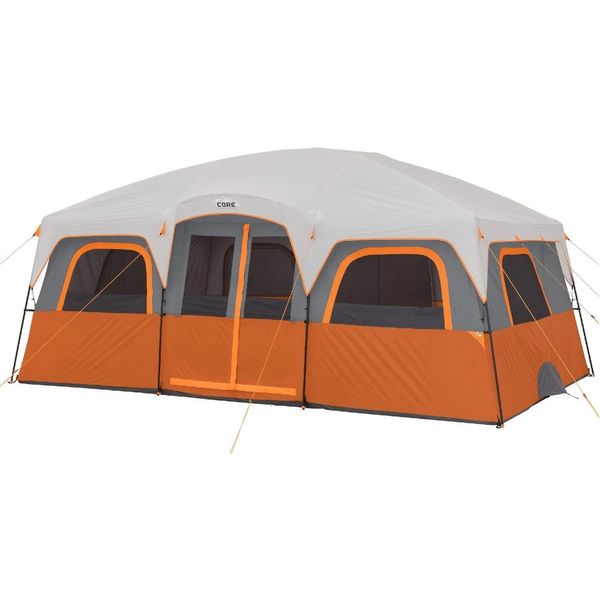 Tenda di grandi dimensioni di 12 persone Campeggi multipla per famiglia all'aperto |Cabina portatile facile da installare in piedi 240422