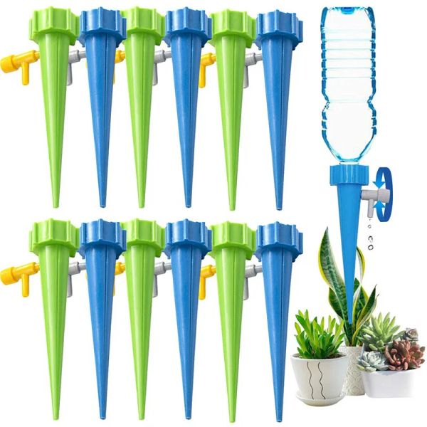 KITS Sistema automático de irrigação por gotejamento Sistema de rega do jardim kit de picos de água de água com controle de liberação para plantas flores