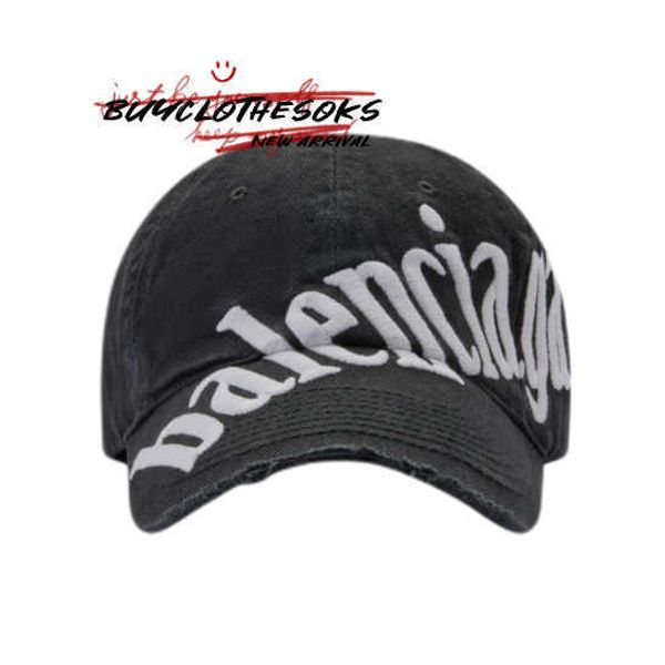 Baseball Cap Designer Hat Caps Twill bestickter Baseballhut von Familienmenschen schwarze L.