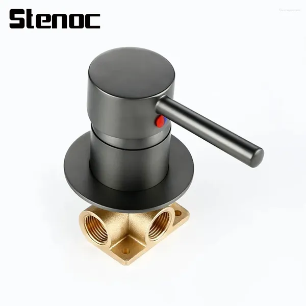 Rubinetti del lavandino per bagno mixer oro tap tap doccia valvola rotonda in ottone solido cromo singola funzione e freddo