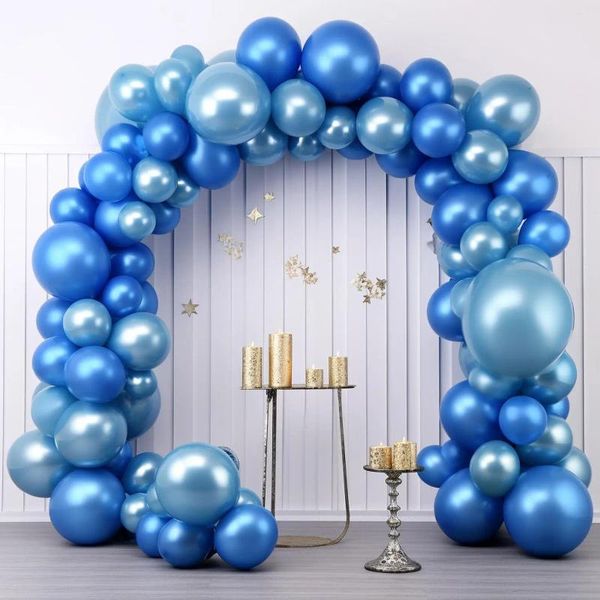 Party -Dekoration 127pcs Set für Geburtstag Latexballons Streamers Dekoration Ballon Hängende Wirbel Decke