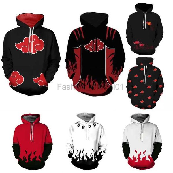 Herren Hoodies Sweatshirts Herren 3D bedrucktes Sweatshirt Hoodie für Erwachsene Pullover Herbst und Winter Unisex Harajuku Jacke Japanische Anime Rollenmantel D240429