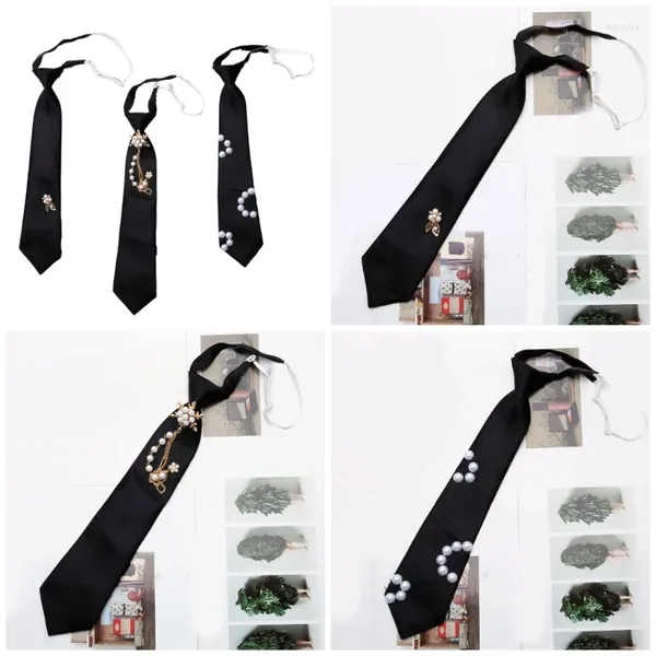 Бабочка для модных галстук для женщин деловые встречи черные заключение клипа.