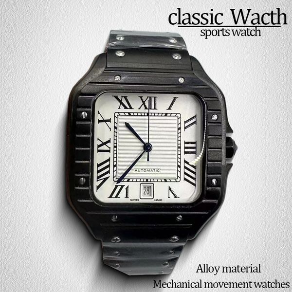 AAA Watch Mens Designer Watchs for Men Move Moveing Orologio di lusso da 40 mm Silver Watchslap inossidabile casual Clasic Calendario completo Calendario Orologi