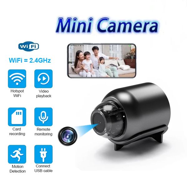 Wi-Fi Webcam 1080p HD Security Security Security IP-камера Ир-видео-рекордер против рукавого монитора.