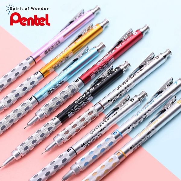 1pc Giappone Pentel GraphGear 1000 Pencil di progettazione meccanica PG 1013/1015/1017/1019 Artista di design dell'ufficio studentesco 240416