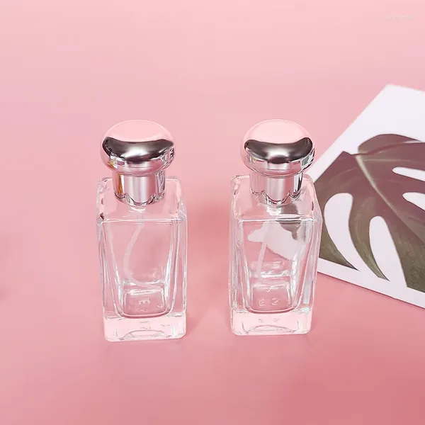 Speicherflaschen Parfümspender Flasche 30 ml tragbarer Superfeinspray Ersatztoner Kosmetik großer Kapazität Glas leer