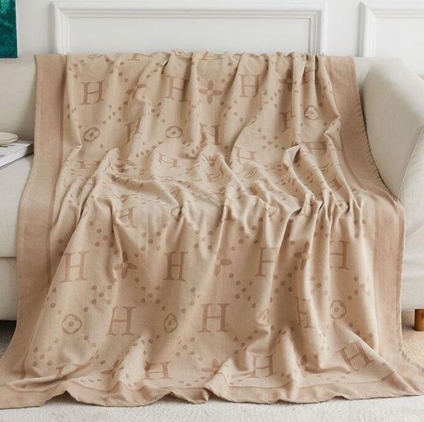 Coperte fasciatura del nuovo marchio designer marchio bambino ricamo di lusso da lettere di lusso primavera neonato super morbido pavoncello cotone manicotto cotone cotone roba dhoqe