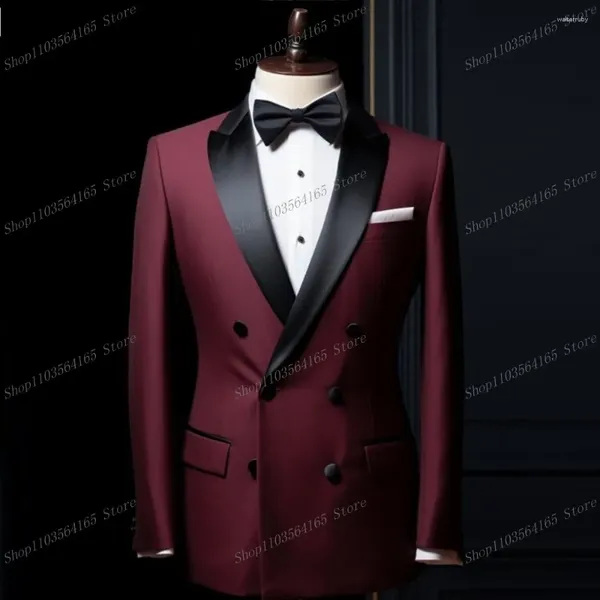 Ternos masculinos homens blazer comercial ocasião formal Office Coat trabalho casual baile jaqueta única festa de casamento moda masculina traje c2