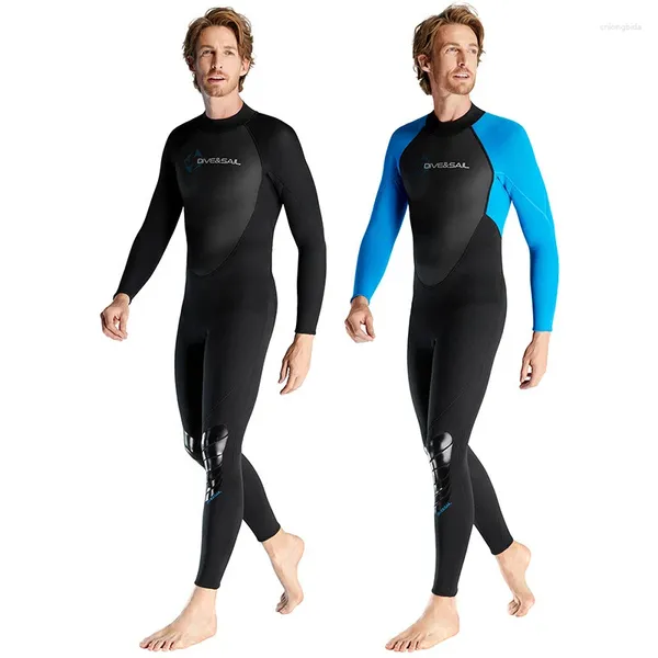 Costumi da bagno femminile da 3 mm muta gli uomini addensati a prova di snorkeling freddo surfing da bagno invernale mute in neoprene mute da surf S-XXXL S-XXXL