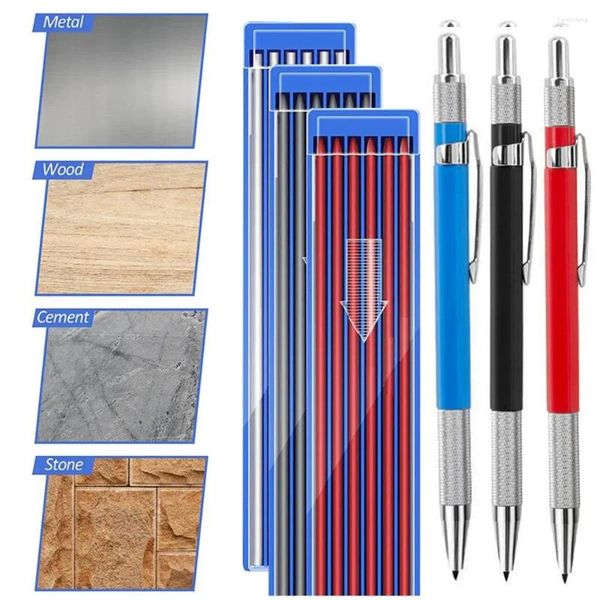 2,0mm Metal Metal Automático Lápis Mecânica Desenho Engenharia Pen do Marcador para Ferramenta de Redação de Pintura de Arte para Trabalho