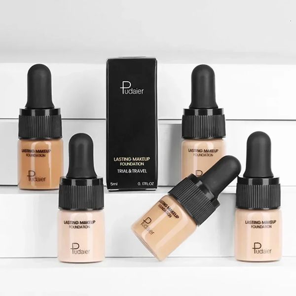 Crema di base liquida per piccole bottiglie per cattente Matte Matte Makeup Base Waterproof Long Long Longing Cosmetics 240425