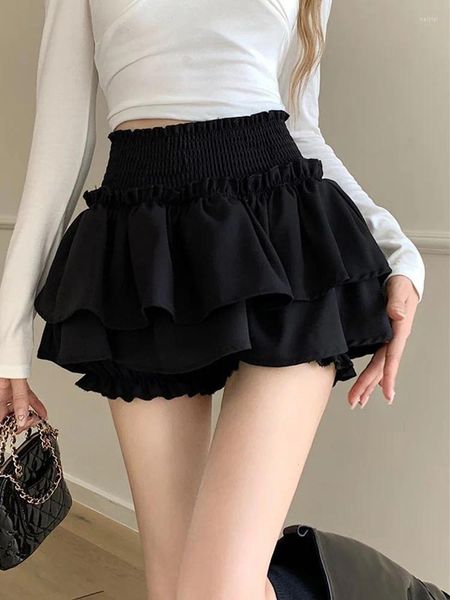 Gonne gonne sexy Women Women Women Skort High Welve Mini Girls Tennis Bianco Vintage Vintage