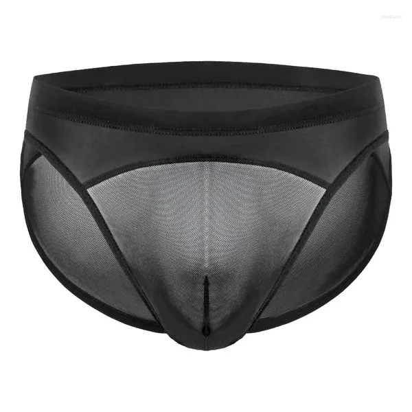 Underpants Jugend sexy Unterwäsche für Herren -Netz transparent untere Dessous junge Leute Mode atmungsaktive Briefs lustige Tangas Hombre