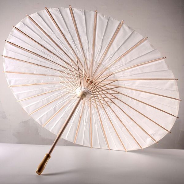 60pcs white paper guarda -chuvas parasóis artesanato guarda -chuva ao ar livre sol para parasóis modernos manusear itens de beleza populares 20cm 30cm 40cm 60cm ho03 b4