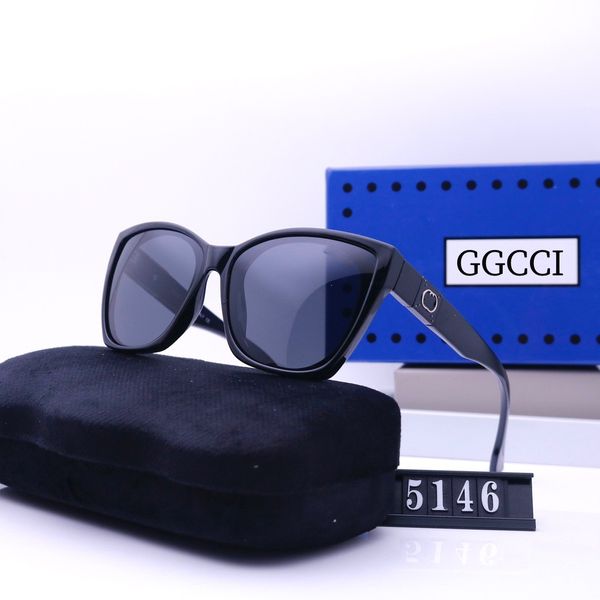 Tasarımcı Lüks Erkekler Klasik GGCCC Marka Retro Kadın Güneş Gözlüğü Tasarımcı Gözlük Bantları Metal Çerçeve Güneş Gözlükleri Kadın Döngüsü Köprüsü Slytherin Yolu Mart Tahkme Yedi