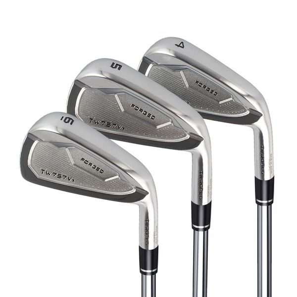 Nuovi mazze da golf Honma TW757VX IRONS da golf 4.5.6.7.8.9.p.a Clubs Irons Set 8pcs Graphite e Acciaio Acciaio R o S Albero da golf con escursioni