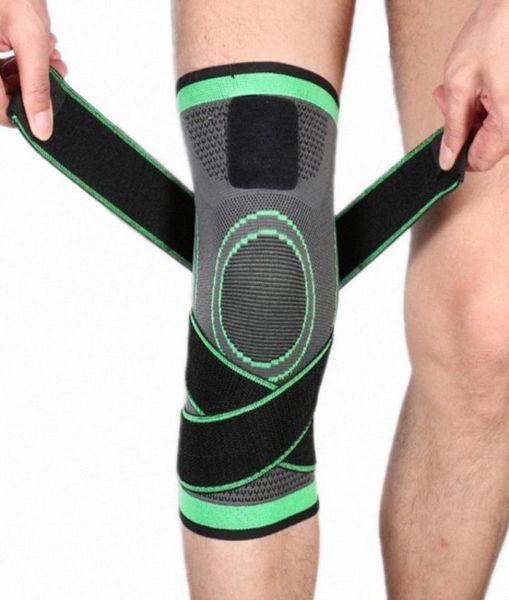Kniestütze Protektor für Fitnesssportarthritis Muskelgelenk aus dem Kneepad Elastic Bandage unter Druck stehende Kniestütze Govt3069475