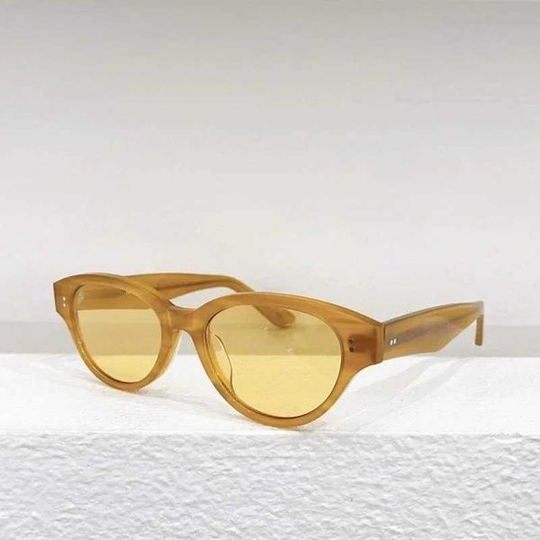 Sonnenbrille verkauft Vintage Acetat Polychromatische Sonnenbrille für Frauen schwarzer Marke Designer Sommer Womens Party nicht D240429