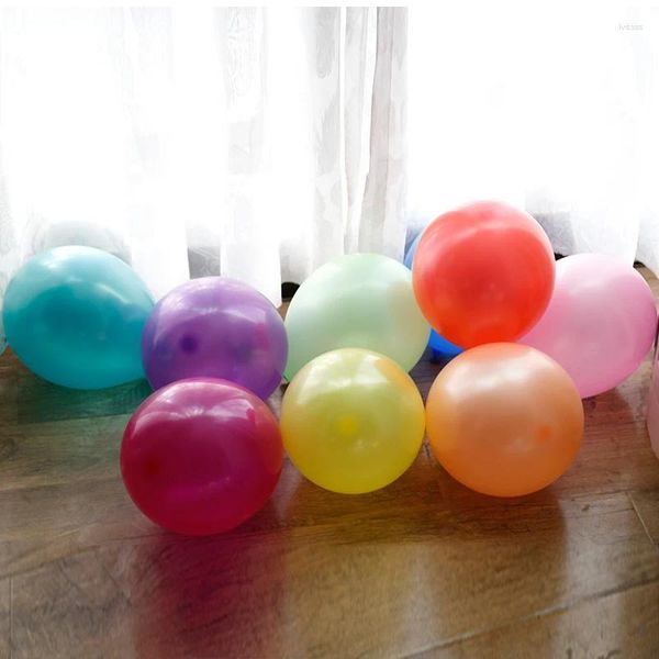 Decorazione della festa Spessa rotonda/a forma di cuore Balloons Ballioni Forniture per matrimoni Layout della stanza di compleanno Arco di apertura