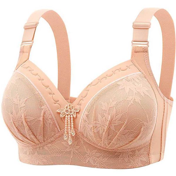 Bras Nuovi biancheria intima da donna oversize in pizzo senza anelli STL con seno grande e piccoli regolazioni utilizzate per modellare il reggiseno Y240426