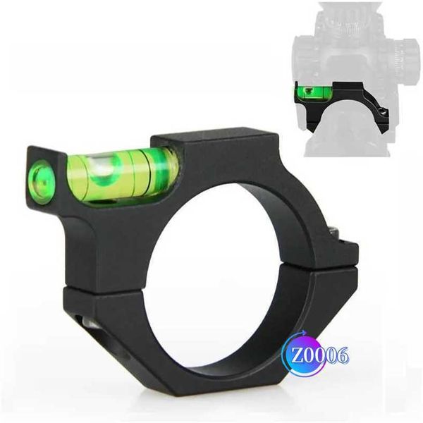 Attrezzatura per esterni per gli ingranaggi di protezione Accessori tattici tattici AR 15 Accessori 254mm 30mm 34 mm Level di bolle Livello Spirit di Spirit per tubo ILNN