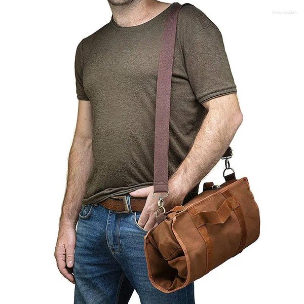 Aufbewahrungstaschen Barkeeper Bag Bartending Toolkit benutzerdefinierte Canvas -Weinmischkit