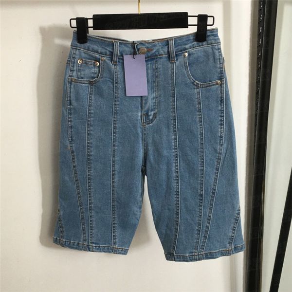 Designer Denim Hosen Damen Shorts Design ausschneiden Jeans Sommer Streetstyle Short Pant für Frauen