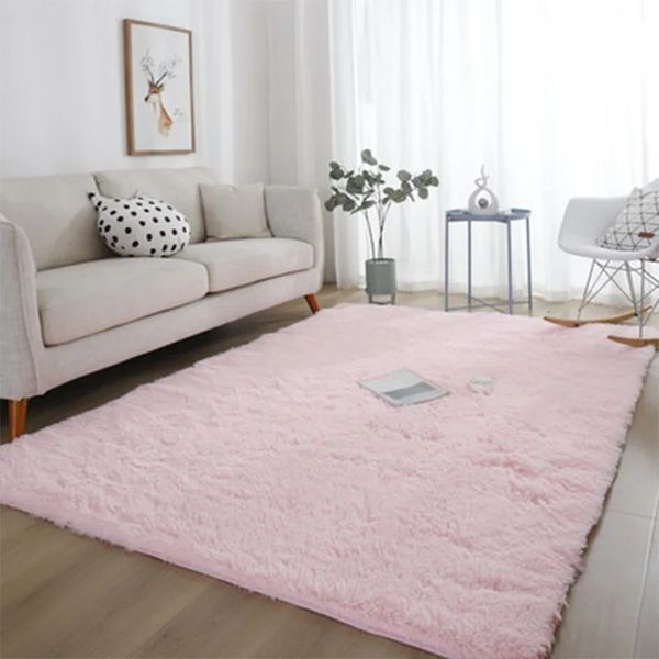 Spot di fabbrica all'ingrosso rettangolare a colore solido tappeto camera da letto da letto da letto da letto divano di divano di divano tatami tatami 240424