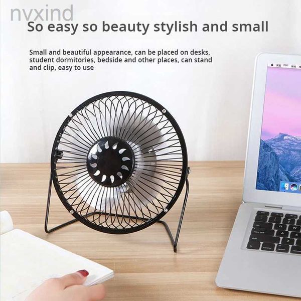 Ventiladores elétricos 4 polegadas mini ventilador USB Electric Fan Silent Home Office Dormitório Bed a cabeceira de mesa de mesa Mini ventilador de ventilador portátil ventiladores elétricos D240429