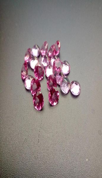 Хороший срез, Высокий 100 Гарантийный Полупытный камень 45 мм блестящий круглый розовый топаз свободный драгоценный камень для ювелирных изделий 10pclot6736014