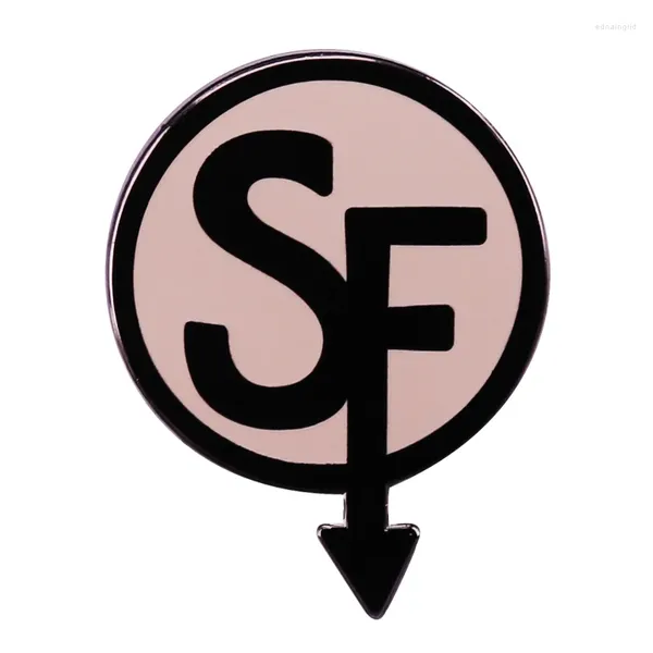 Spille Sally Face Logo Bishge a spillo duro per lo spillo duro